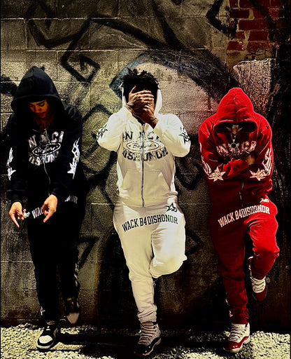 WHITE & BLACK WBD HOODIES