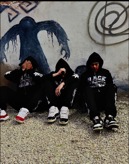 BLACK WBD HOODIE
