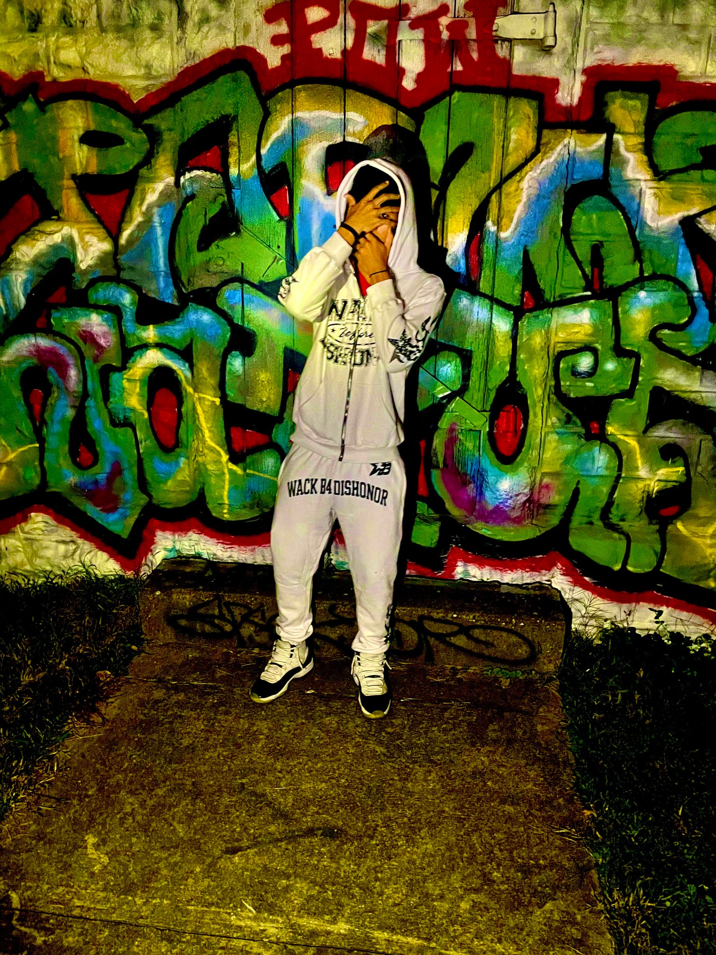 WHITE & BLACK WBD HOODIES