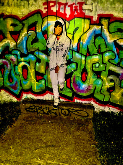 WHITE & BLACK WBD HOODIES