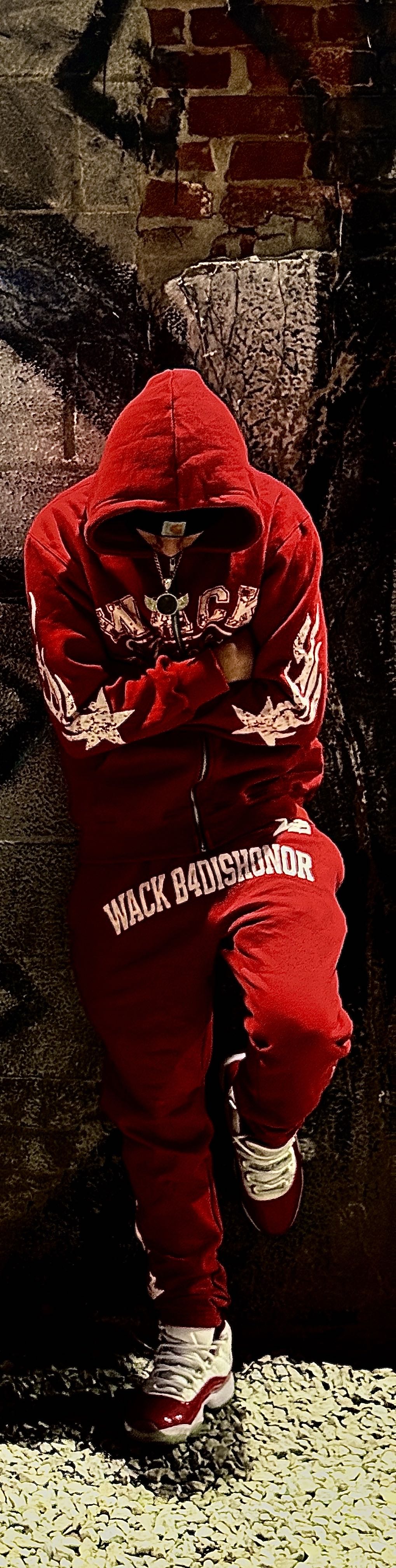 red WBD PANTS