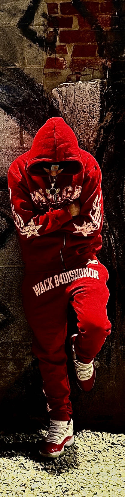 red WBD PANTS