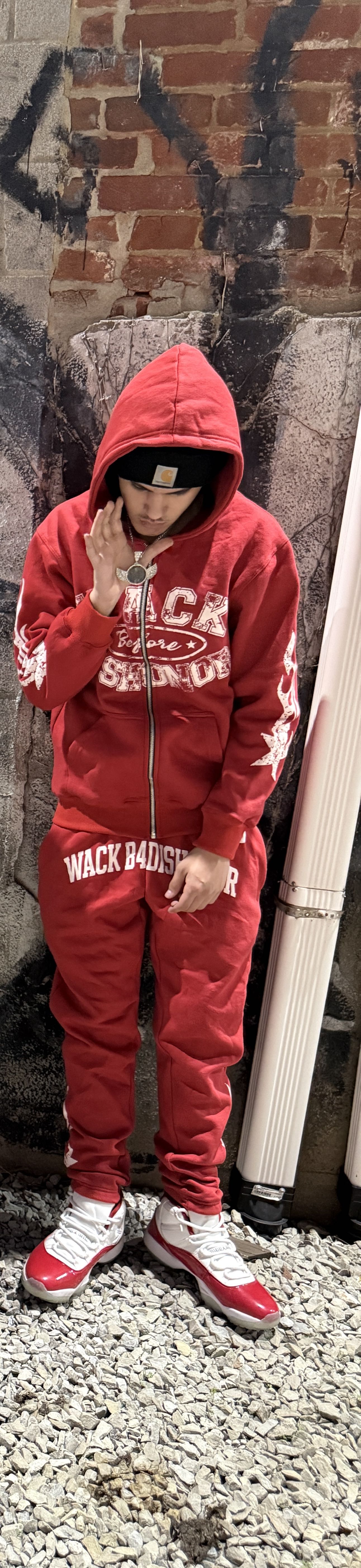 red WBD PANTS
