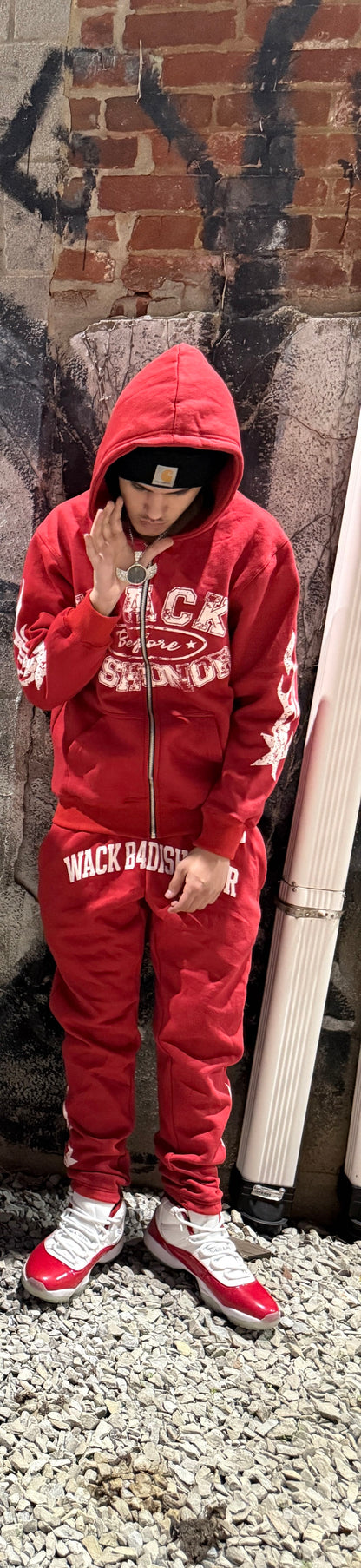 red WBD PANTS