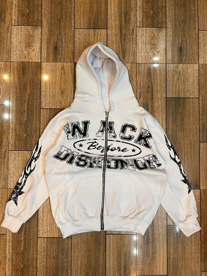 WHITE & BLACK WBD HOODIES